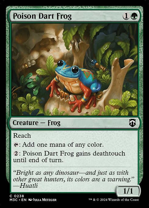 Poison Dart Frog - Modern Horizons 3 Commander Common Card