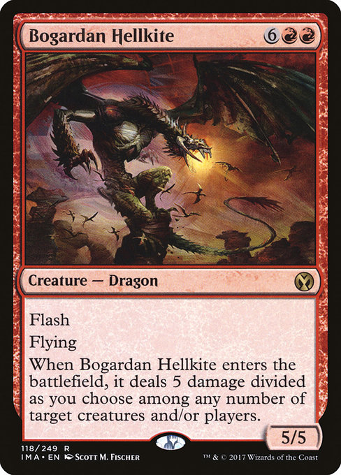 Bogardan Hellkite - Iconic Masters Rare Card
