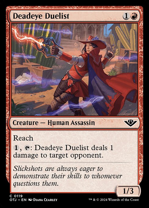 Deadeye Duelist - Outlaws of Thunder Junction Common Card