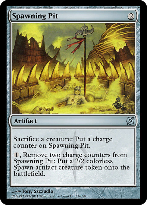 Spawning Pit - Duel Decks: Mirrodin Pure vs. New Phyrexia Uncommon Card