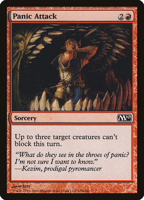 Panic Attack - Magic 2010 Common Card