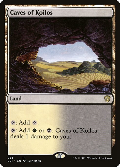 Caves of Koilos - Commander 2021 Rare Card