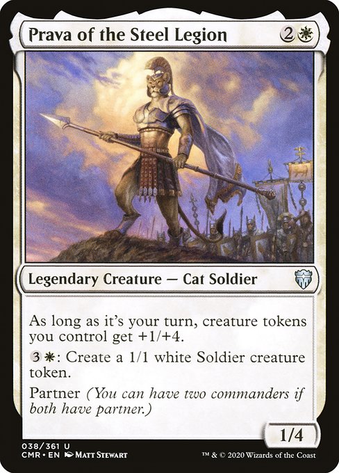 Prava of the Steel Legion - Commander Legends Uncommon Card