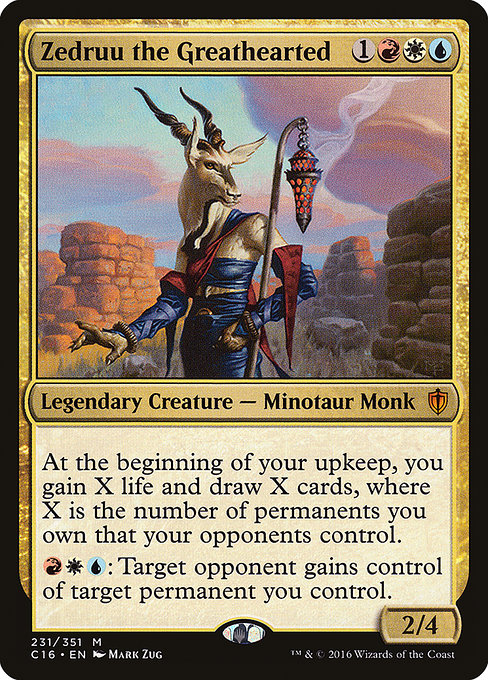 Zedruu the Greathearted - Commander 2016 Mythic Card