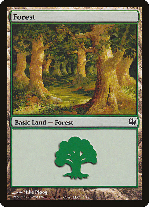 Forest - Duel Decks: Knights vs. Dragons Common Card