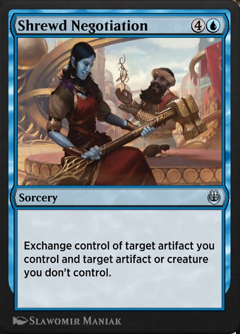Shrewd Negotiation - Kaladesh Remastered Uncommon Card