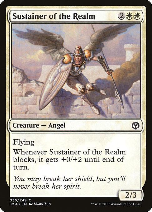 Sustainer of the Realm - Iconic Masters Common Card