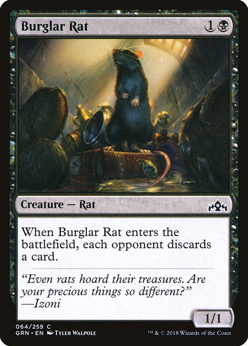 Burglar Rat - Guilds of Ravnica Common Card