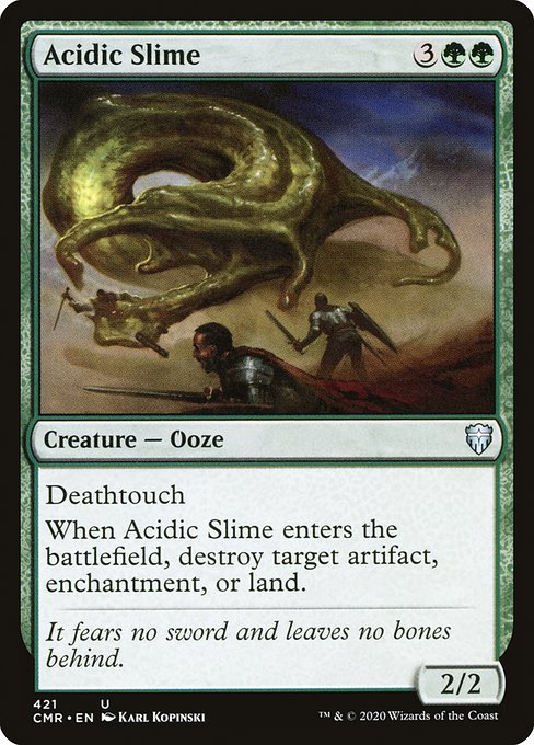 Acidic Slime - Commander Legends Uncommon Card