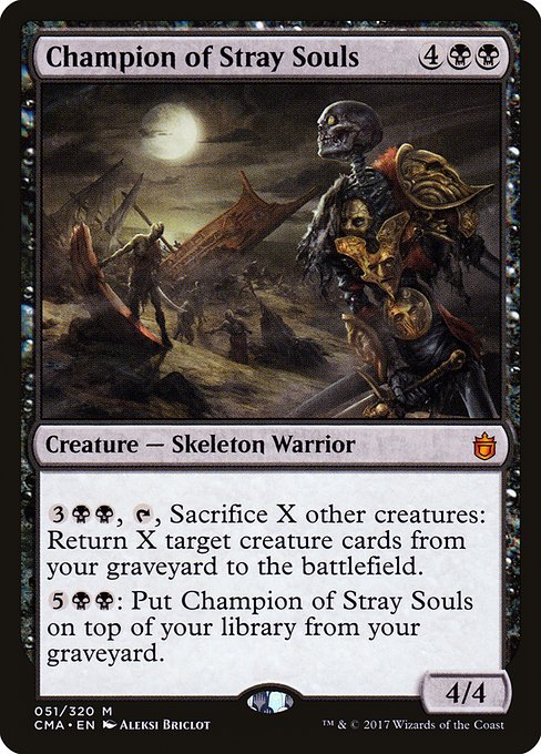 Champion of Stray Souls - Commander Anthology Mythic Card