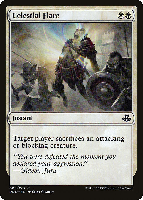 Celestial Flare - Duel Decks: Elspeth vs. Kiora Common Card