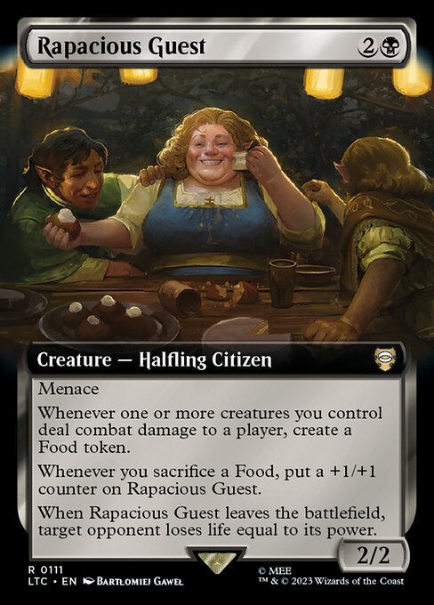 Rapacious Guest - Tales of Middle-earth Commander Rare Card