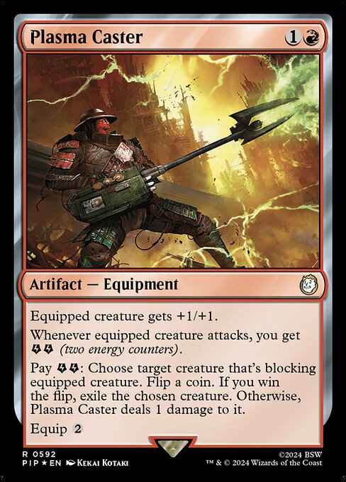 Plasma Caster - Fallout Rare Card