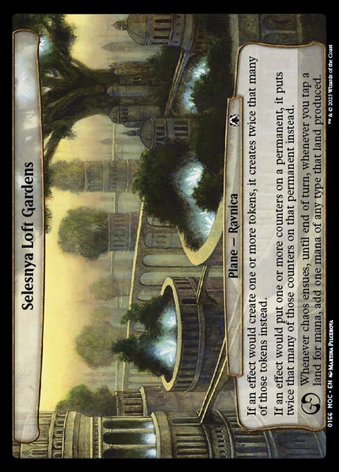 Selesnya Loft Gardens - March of the Machine Commander Common Card