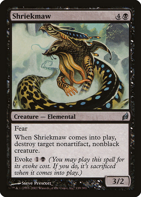 Shriekmaw - Lorwyn Uncommon Card