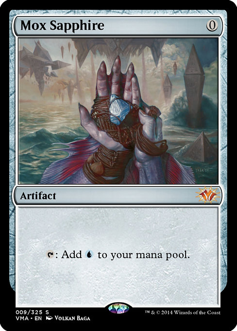 Mox Sapphire - Vintage Masters Bonus Card