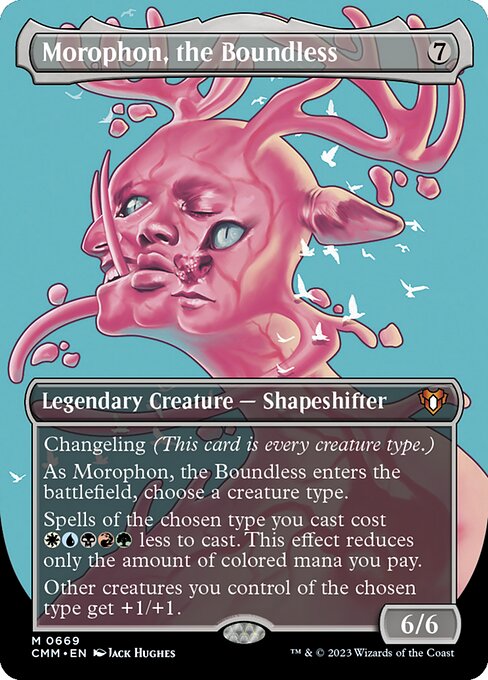 Morophon, the Boundless - Commander Masters Mythic Card