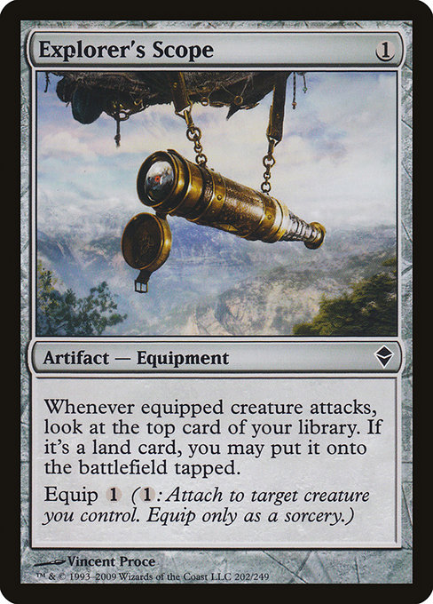 Explorer's Scope - Zendikar Common Card