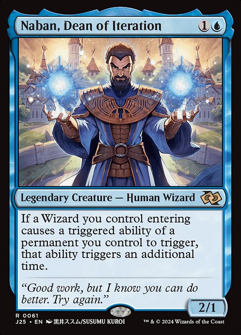 Naban, Dean of Iteration - Foundations Jumpstart Rare Card