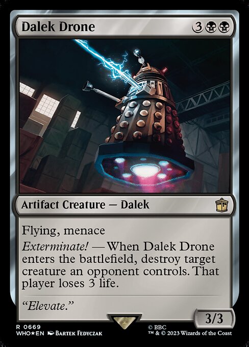 Dalek Drone - Doctor Who Rare Card