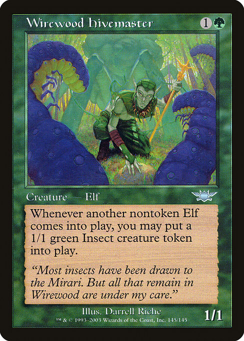 Wirewood Hivemaster - Legions Uncommon Card