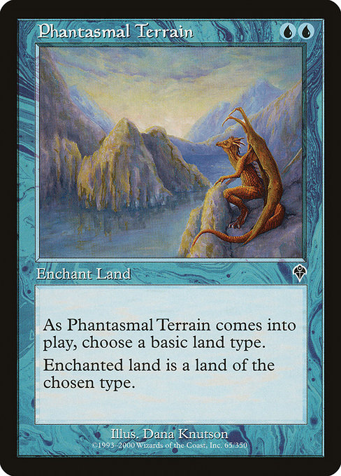Phantasmal Terrain - Invasion Common Card