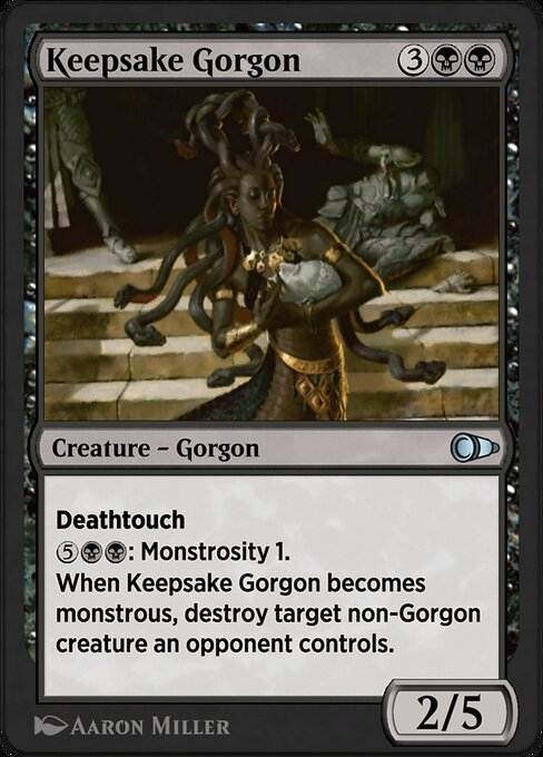 Keepsake Gorgon - Pioneer Masters Uncommon Card