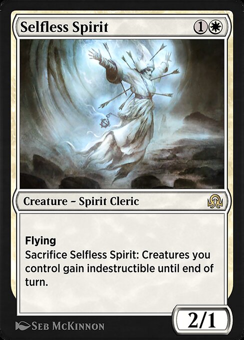 Selfless Spirit - Shadows over Innistrad Remastered Rare Card