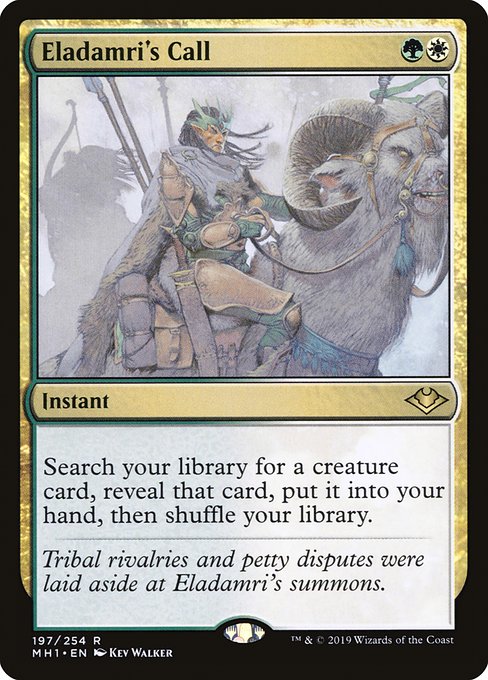 Eladamri's Call - Modern Horizons Rare Card