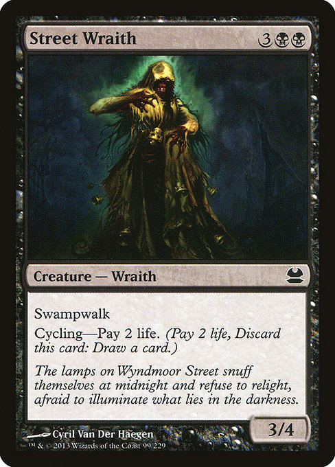Street Wraith - Modern Masters Common Card