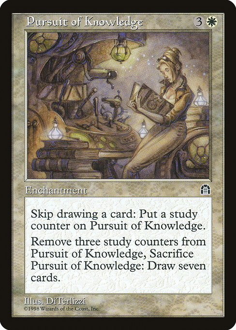 Pursuit of Knowledge - Stronghold Rare Card