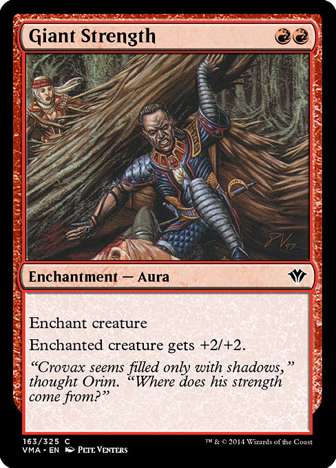 Giant Strength - Vintage Masters Common Card