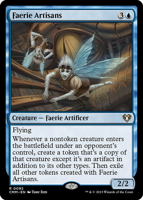 Faerie Artisans - Commander Masters Rare Card