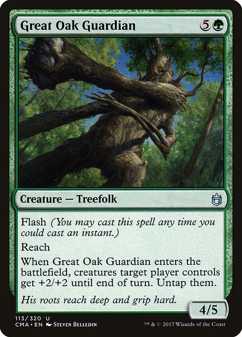 Great Oak Guardian - Commander Anthology Uncommon Card