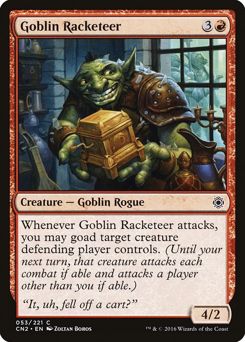 Goblin Racketeer - Conspiracy: Take the Crown Common Card