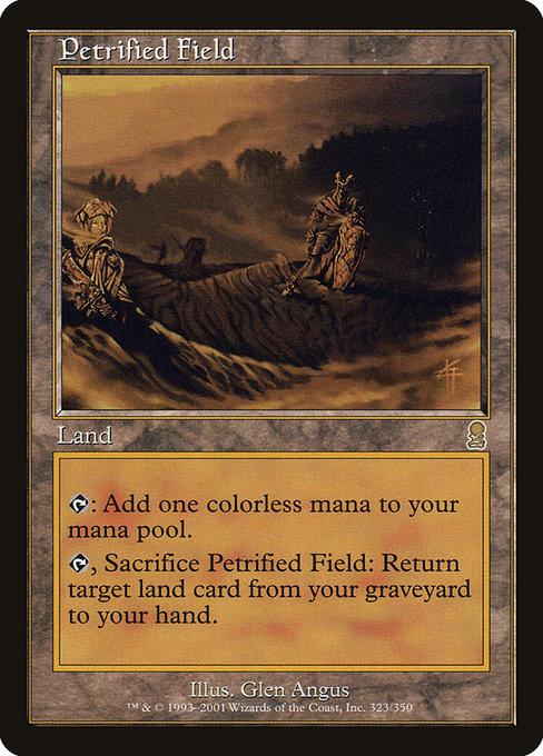 Petrified Field - Odyssey Rare Card