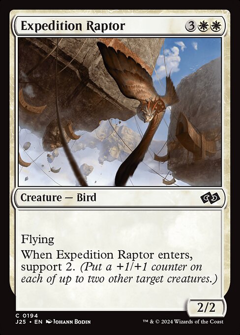 Expedition Raptor - Foundations Jumpstart Common Card
