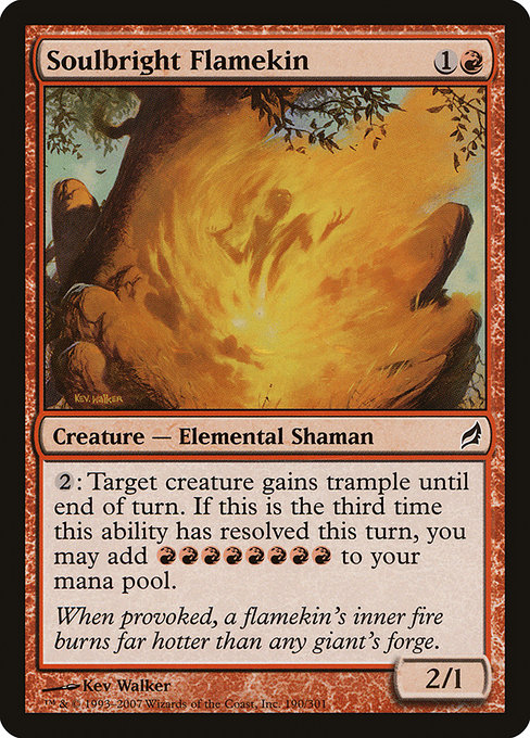 Soulbright Flamekin - Lorwyn Common Card
