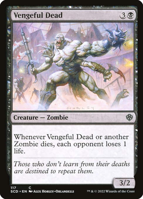Vengeful Dead - Starter Commander Decks Common Card