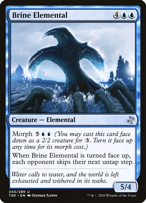 Brine Elemental - Time Spiral Remastered Uncommon Card