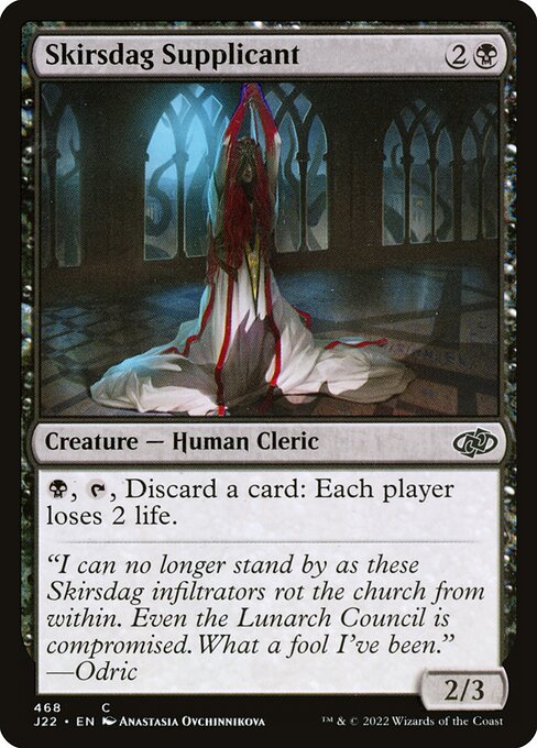 Skirsdag Supplicant - Jumpstart 2022 Common Card