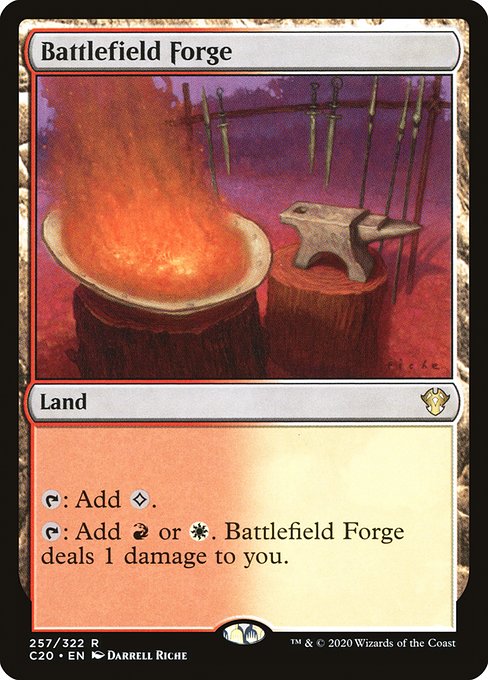 Battlefield Forge - Commander 2020 Rare Card