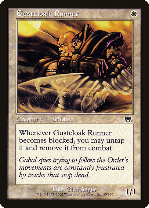 Gustcloak Runner - Onslaught Common Card