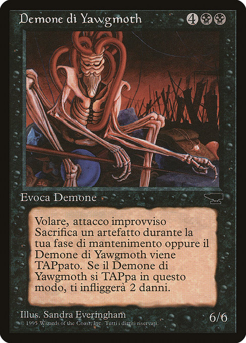 Yawgmoth Demon - Rinascimento Uncommon Card