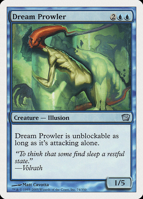 Dream Prowler - Ninth Edition Uncommon Card