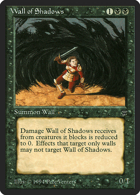 Wall of Shadows - Legends Common Card