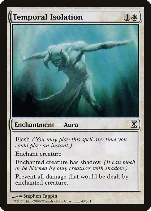 Temporal Isolation - Time Spiral Common Card
