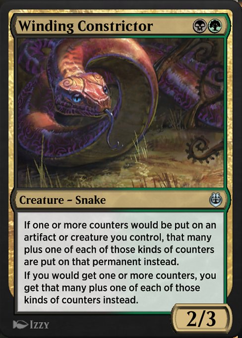 Winding Constrictor - Kaladesh Remastered Uncommon Card