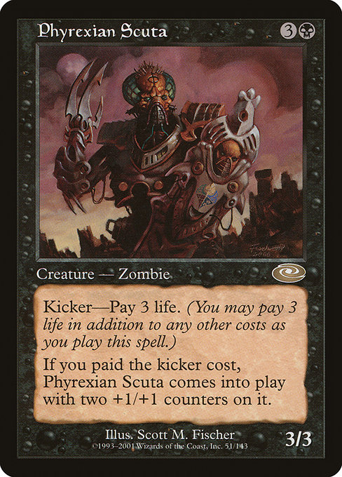 Phyrexian Scuta - Planeshift Rare Card