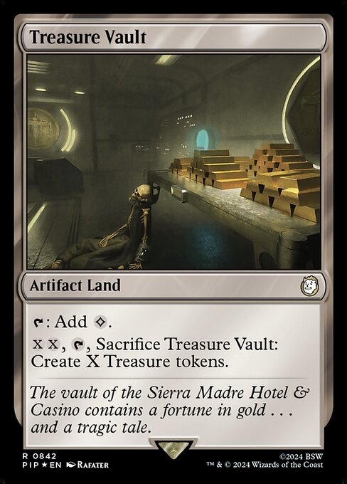 Treasure Vault - Fallout Rare Card